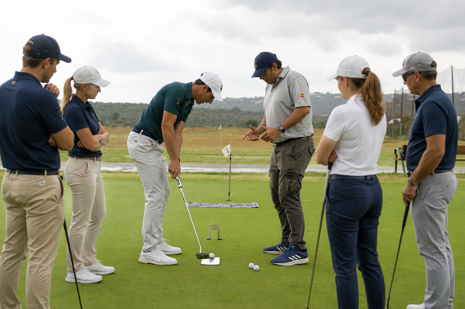 Grupo Q School en sesión de juego corto